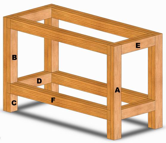 Wood Workbench Plans 2X4